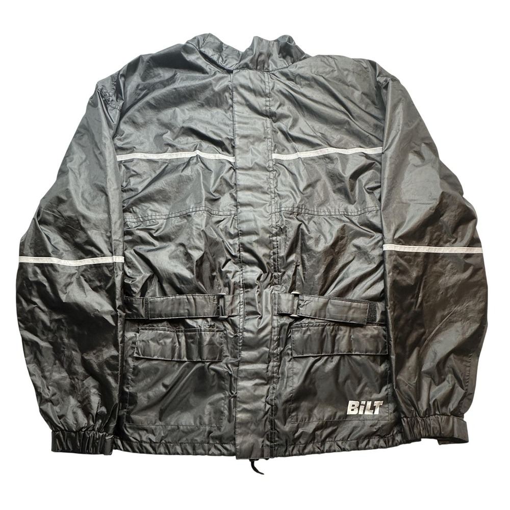 BILT Motorcycle Jacket Womens XL Black BLW 4 Waterproof Reflective Riding‎